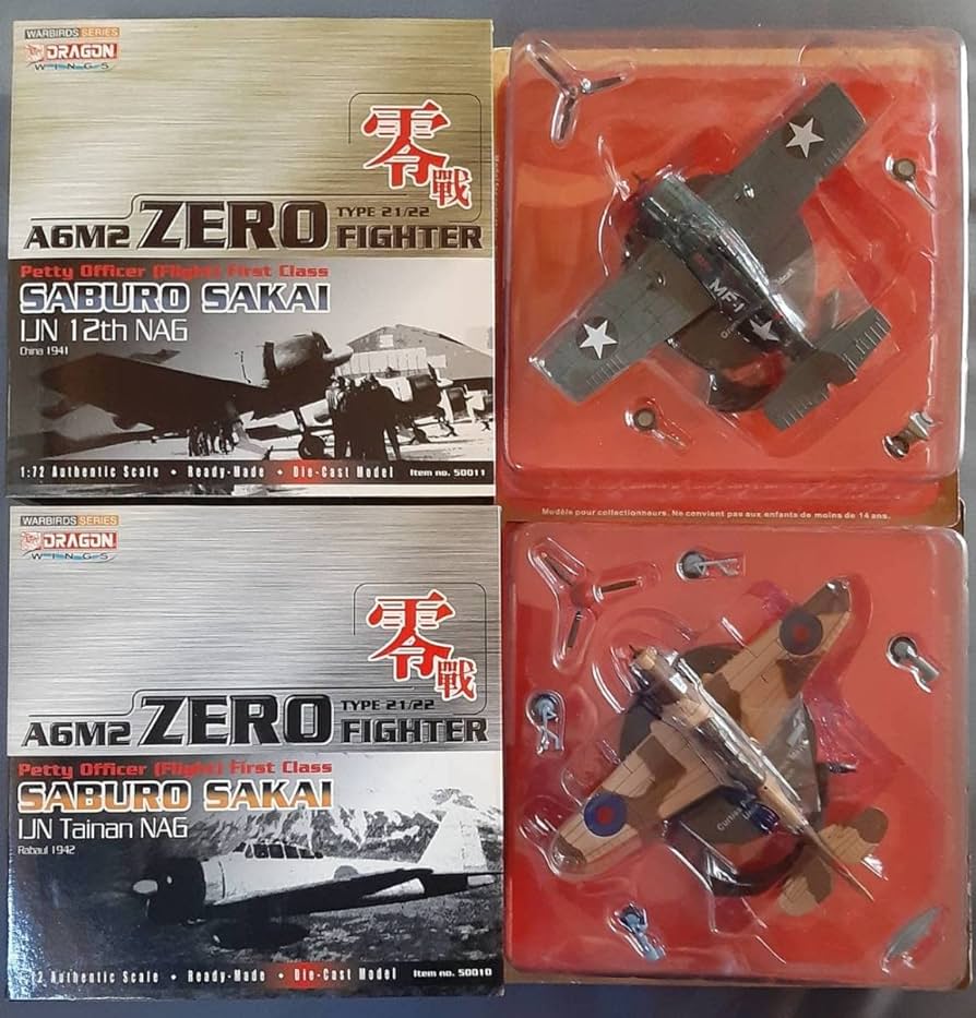 Amazon.co.jp: DRAGON 1／72 零式艦上戦闘機21型 坂井三郎 零戦